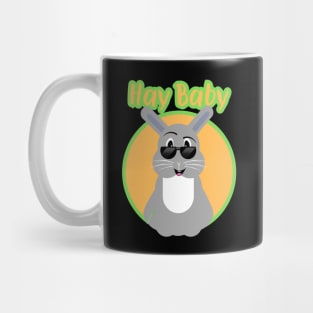 hay baby- cute bunny Mug